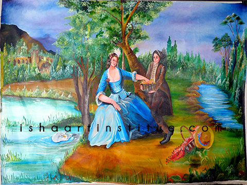 Isha Art Institue designed by Nidhi Agrawal